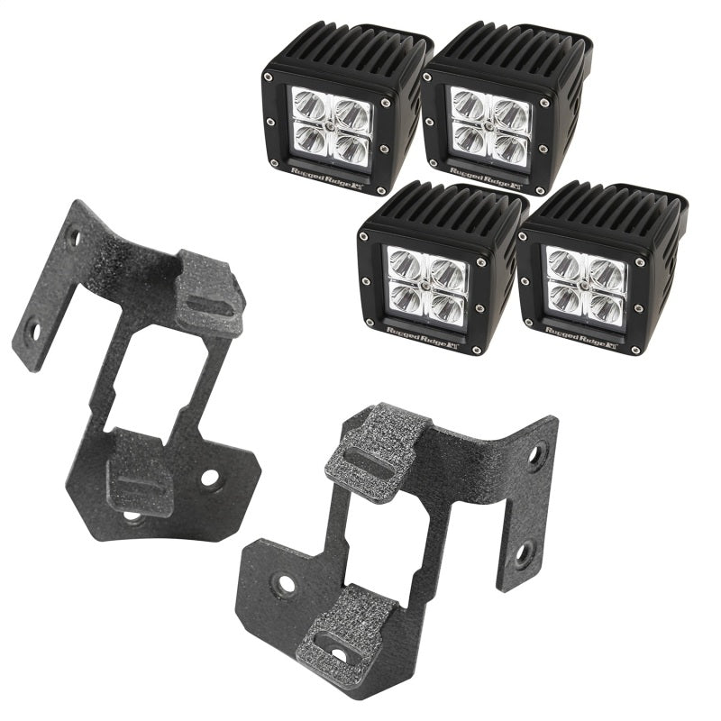 Rugged Ridge RUG Light Mounts by Rugged Ridge