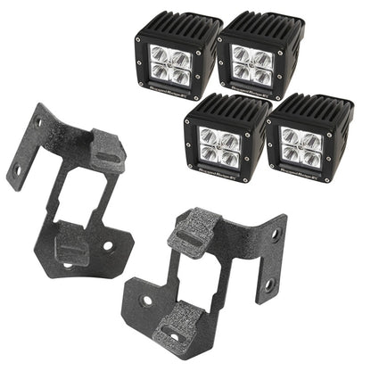 Rugged Ridge RUG Light Mounts by Rugged Ridge