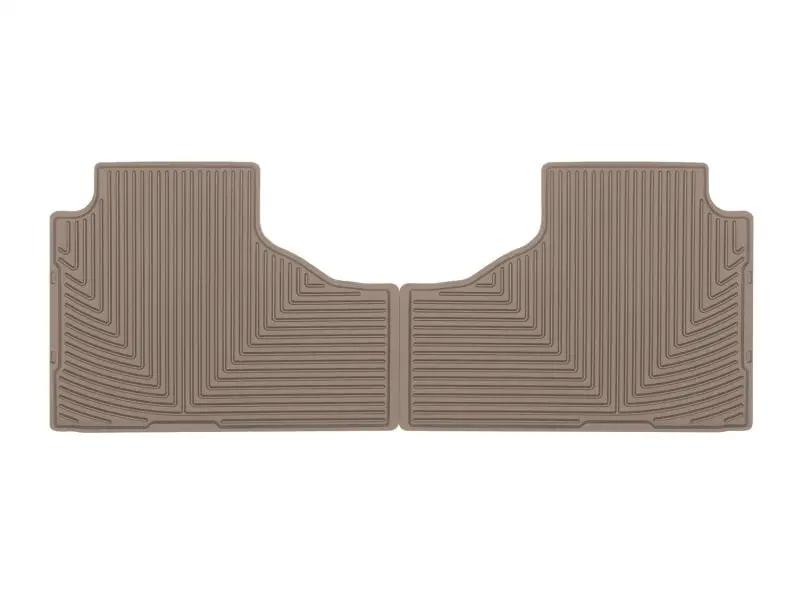WeatherTech WT Rubber Mats - Rear - Tan by WeatherTech