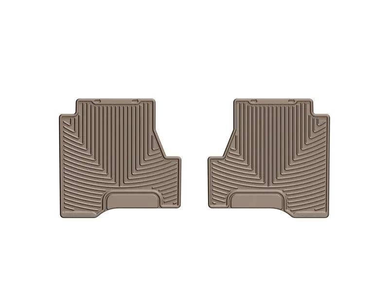 WeatherTech WT Rubber Mats - Rear - Tan by WeatherTech