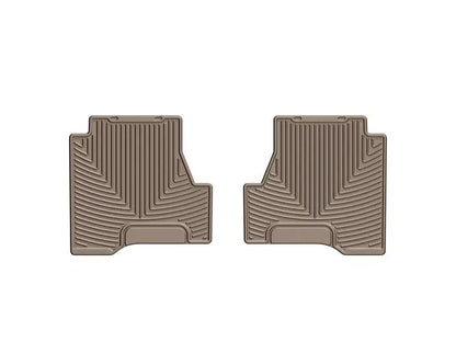 WeatherTech WT Rubber Mats - Rear - Tan by WeatherTech