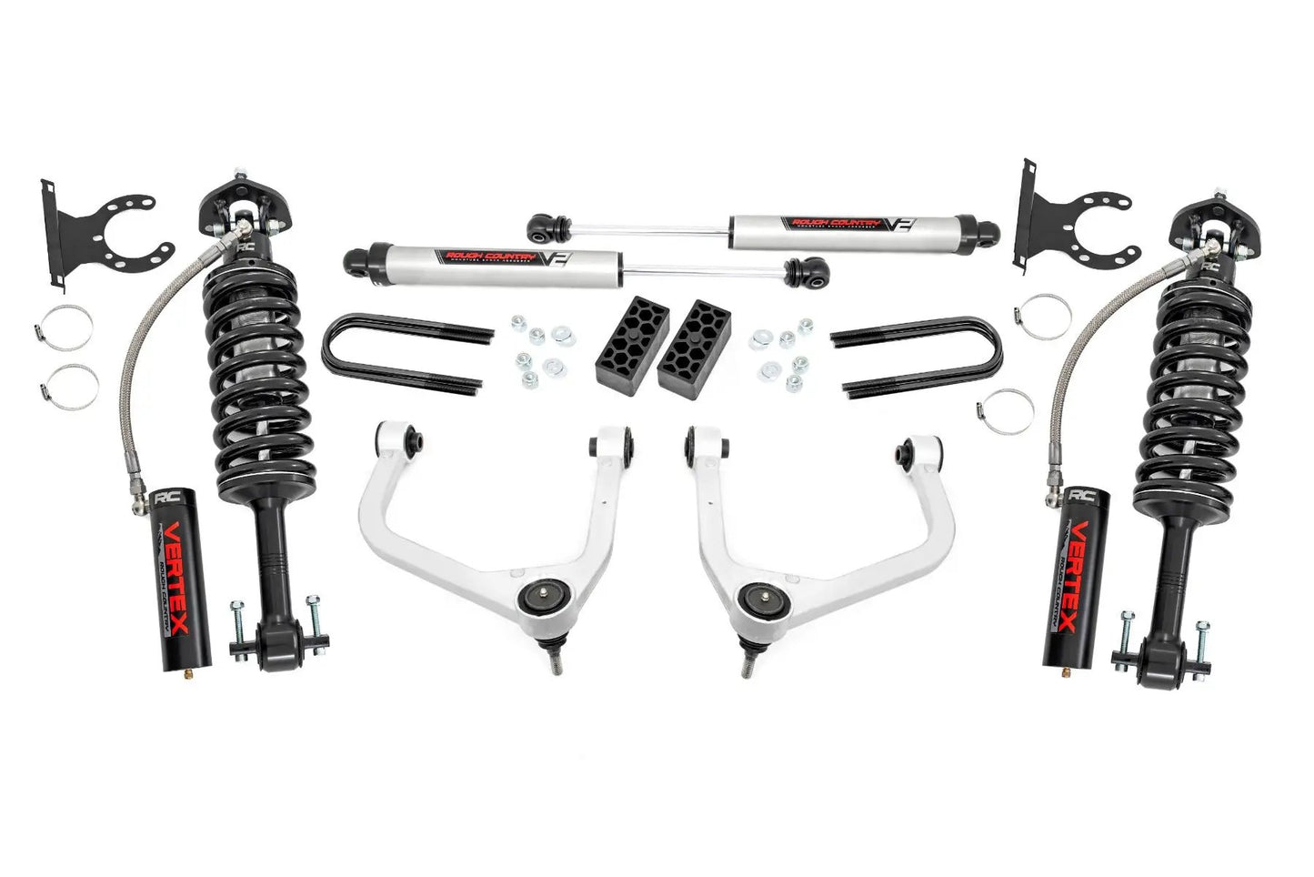 Rough Country 3.5 Inch Lift Kit | Vertex/V2 | Rear Mono Leaf | Chevy Silverado 1500 (25-26) by Rough Country