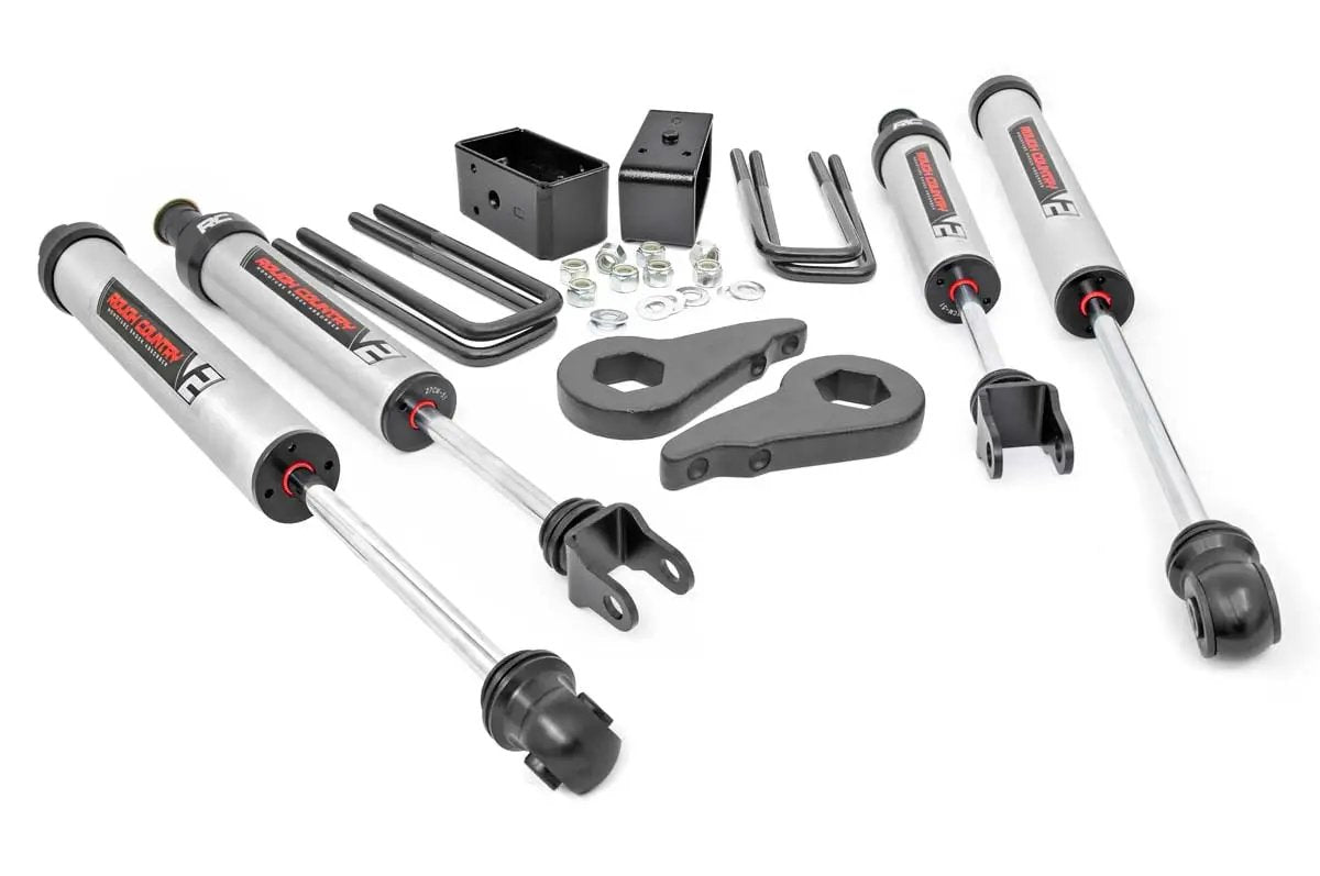 Rough Country 1.5-2 Inch Lift Kit | V2 | Chevy Silverado & GMC Sierra 1500 4WD (1999-2006 & Classic) by Rough Country