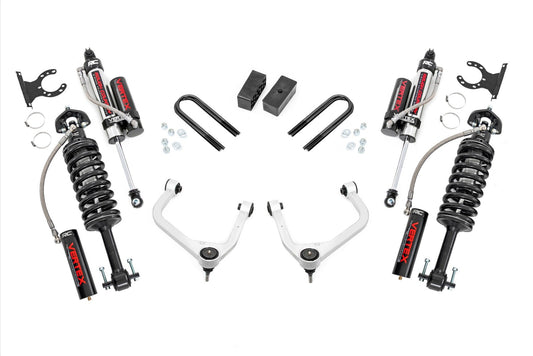 Kit de elevación de 3.5 pulgadas | Ballesta trasera de una hoja | Vertex | GMC Sierra 1500 2WD/4WD (25-26)
