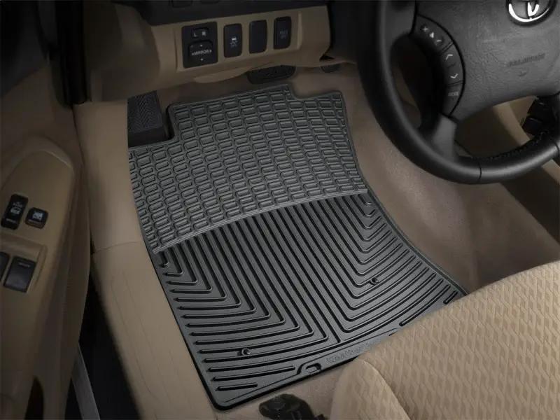 WeatherTech WT Rubber Mats - Front - Blk by WeatherTech