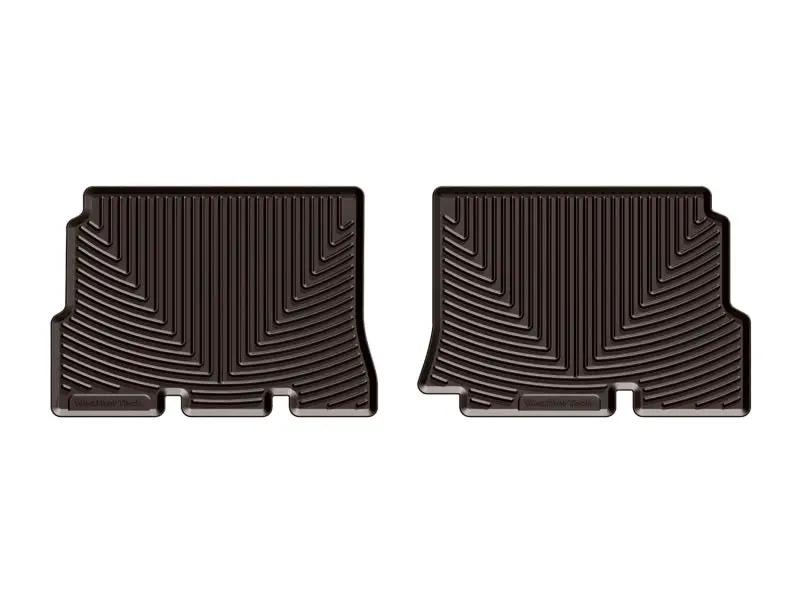 WeatherTech WT Rubber Mats - Rear - Cocoa by WeatherTech