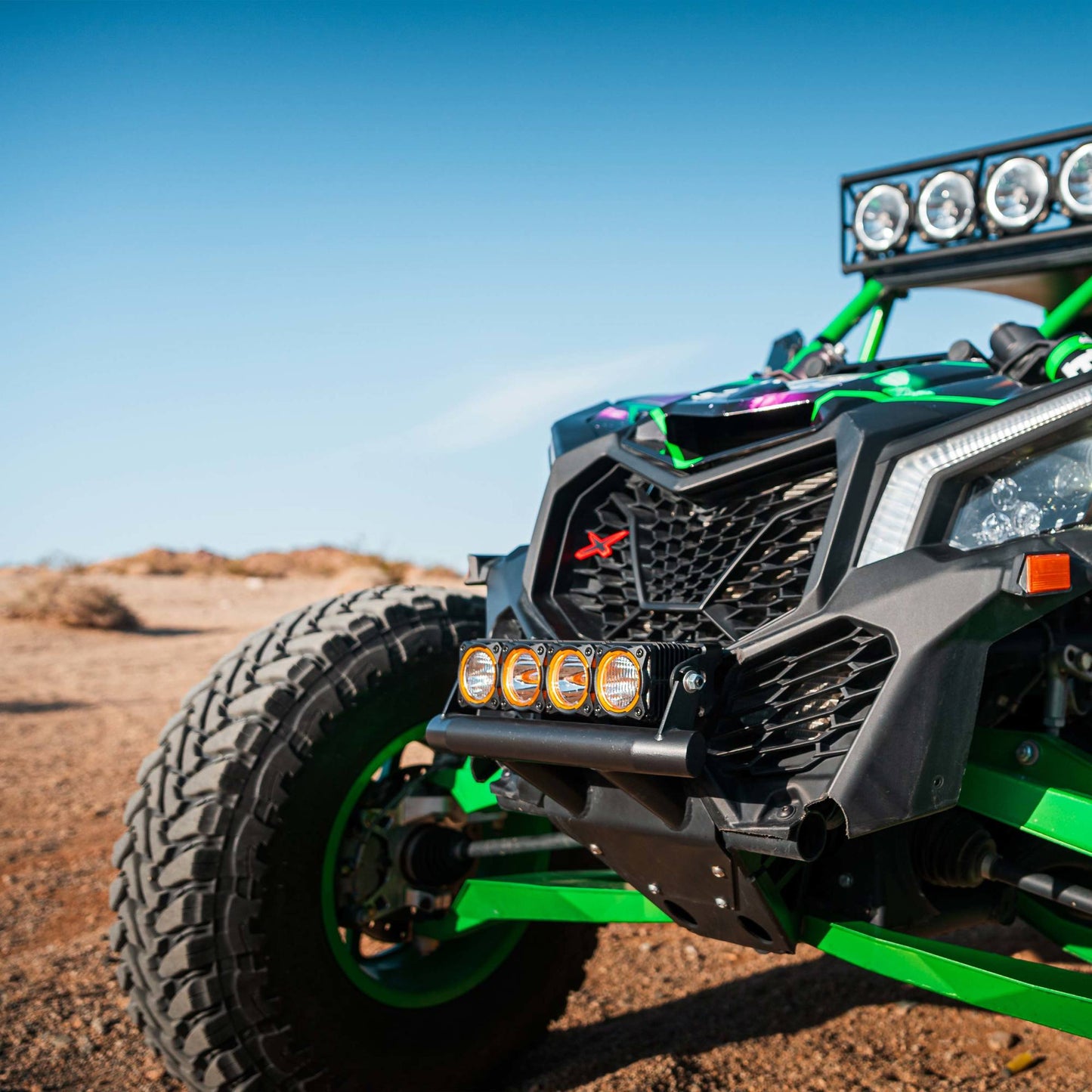 KC HiLiTES The KC FLEX ERA(R) LED Light Bar has a flexible design, combo/spot lenses included, high-output and amber backlight power modes, and KC's legendary quality.