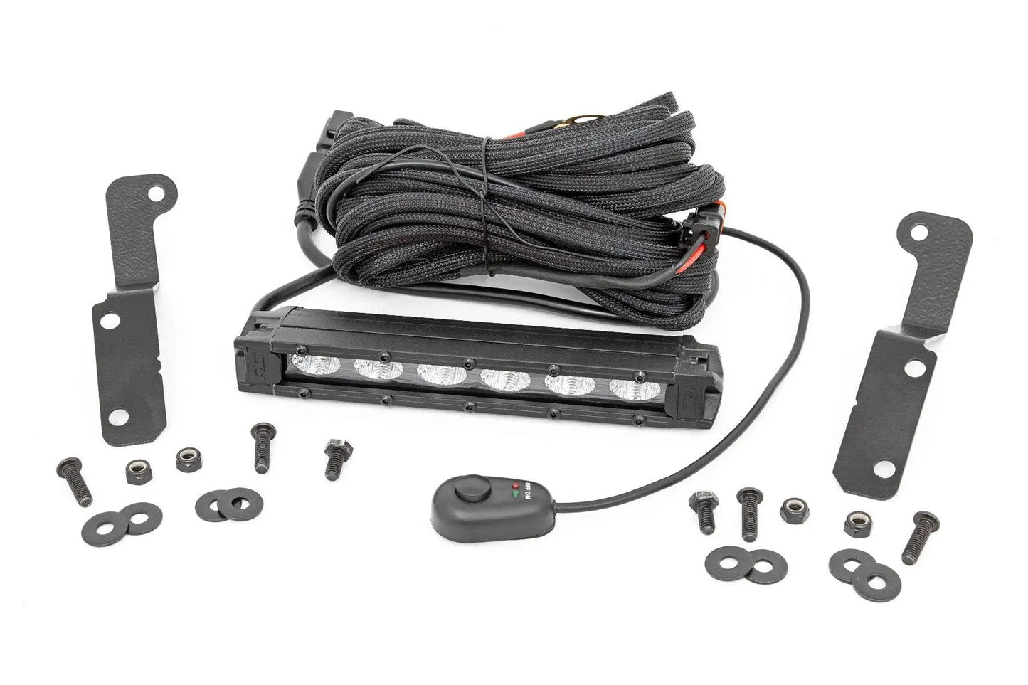 Rough Country 6" LED Light Kit | Cowl Mount | Can-Am Maverick X3 by Rough Country