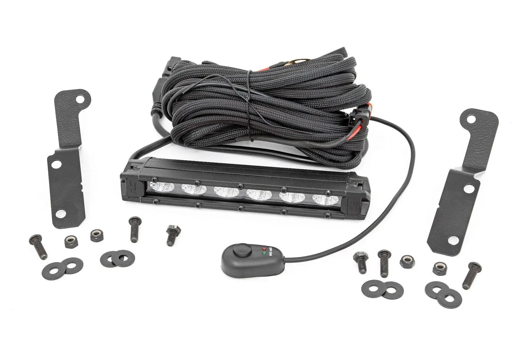 Rough Country 6" LED Light Kit | Cowl Mount | Can-Am Maverick X3 by Rough Country
