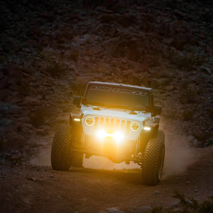 KC HiLiTES The KC FLEX ERA(R) LED Light Bar has a flexible design, combo/spot lenses included, high-output and amber backlight power modes, and KC's legendary quality.
