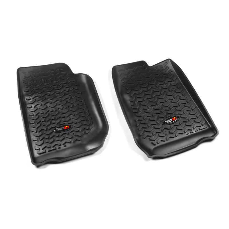 Rugged Ridge RUG Floor Liners - Black by Rugged Ridge