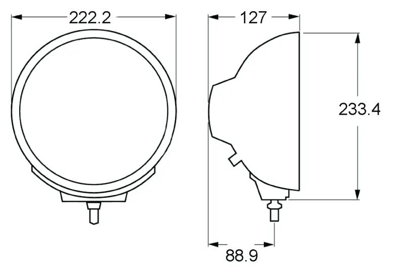 HELLA Rallye 4000 Lamp by Hella