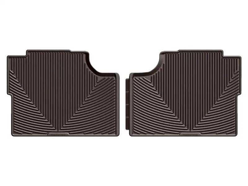 WeatherTech WT Rubber Mats - Rear - Cocoa by WeatherTech