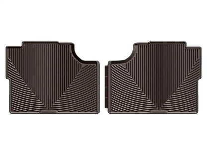 WeatherTech WT Rubber Mats - Rear - Cocoa by WeatherTech