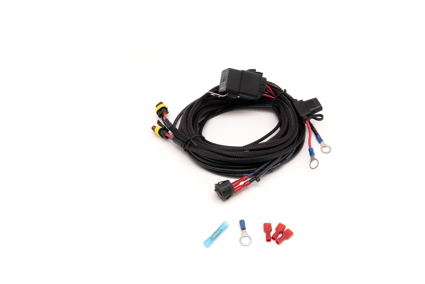 TRIPLE-R-LIGHTS Two-Lamp Wiring Kit - Mid Power (2-Pin, Superseal, 12V)