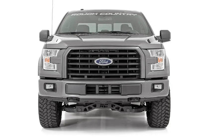 Rough Country Decal | 3 Inch x 49 Inch | Curved | Silver by Rough Country