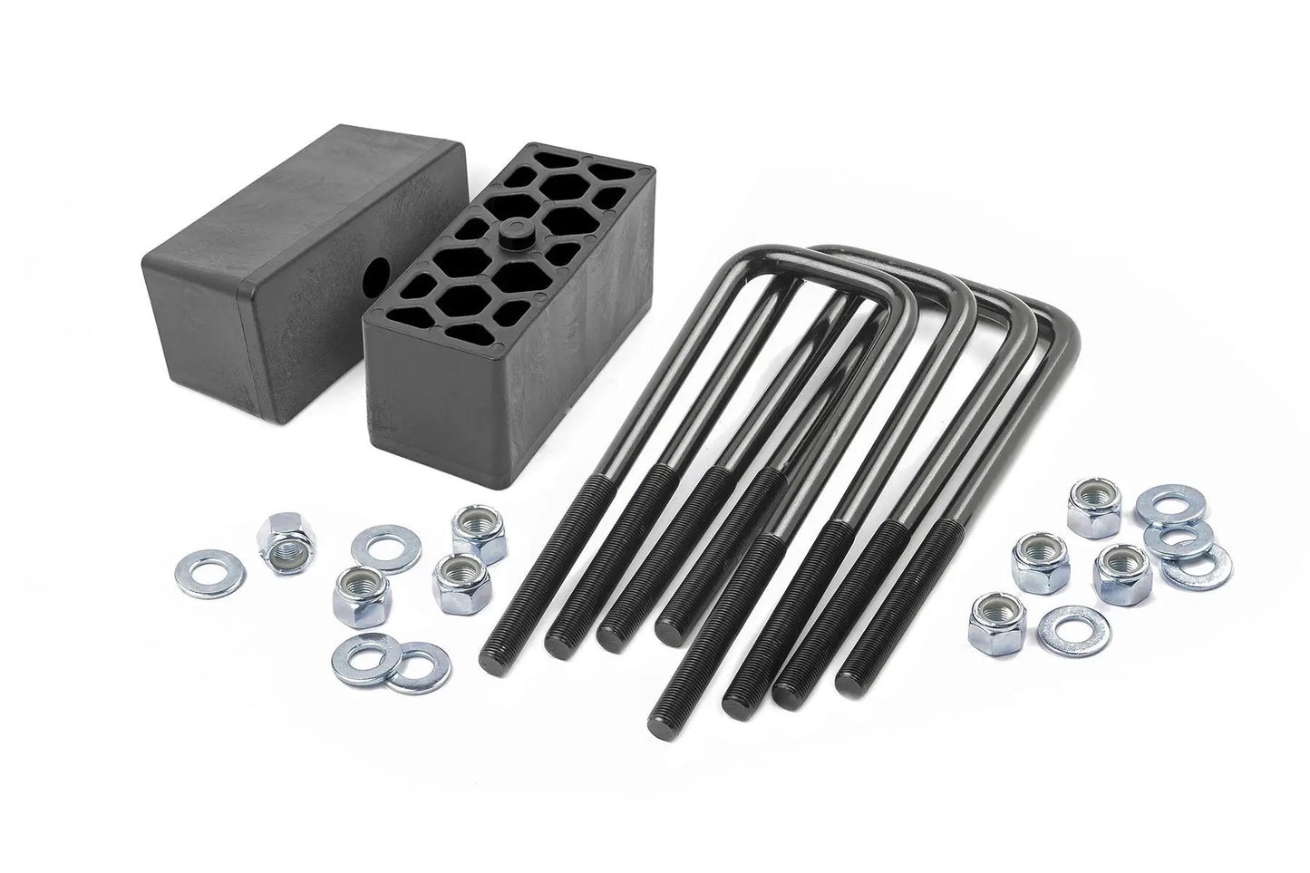 Rough Country 2.5 Inch Block & U-Bolt Kit | Chevy/GMC 1500 (99-25) by Rough Country