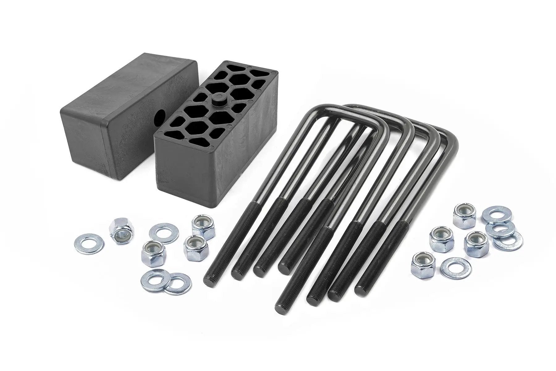 Rough Country 2.5 Inch Block & U-Bolt Kit | Chevy/GMC 1500 (99-25) by Rough Country