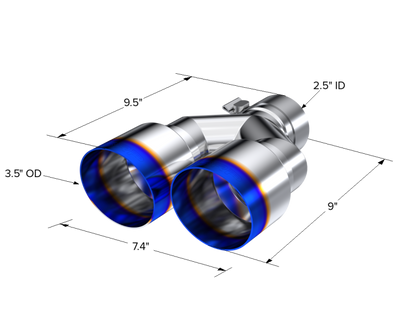 MBRP Univ Exhaust Tips SS by MBRP