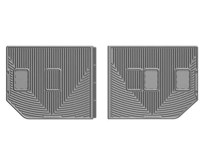 WeatherTech WT Rubber Mats - Rear - Grey by WeatherTech