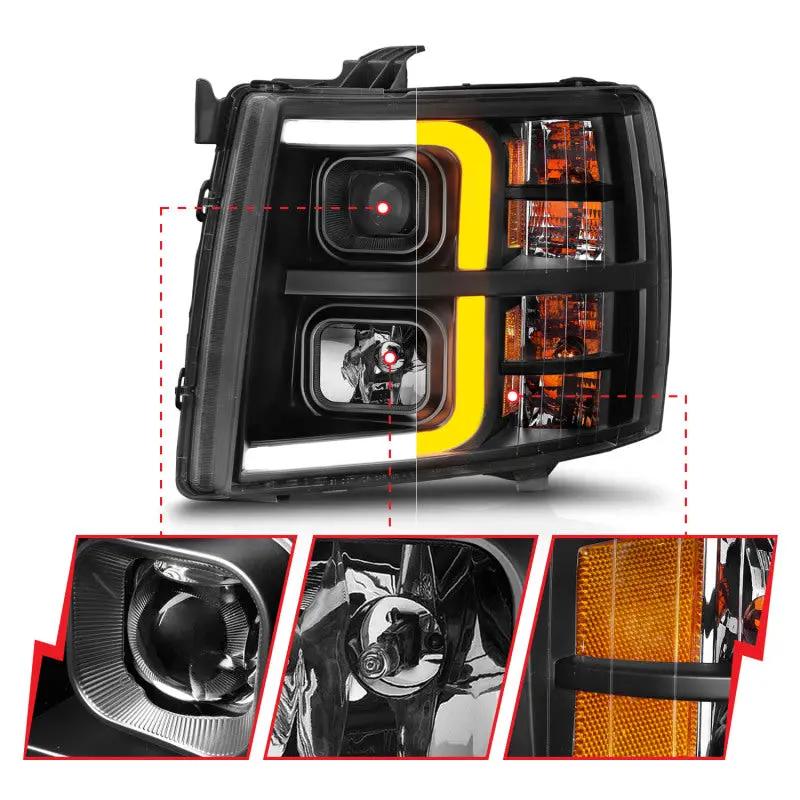 ANZO ANZ LED/Projector Headlights by ANZO
