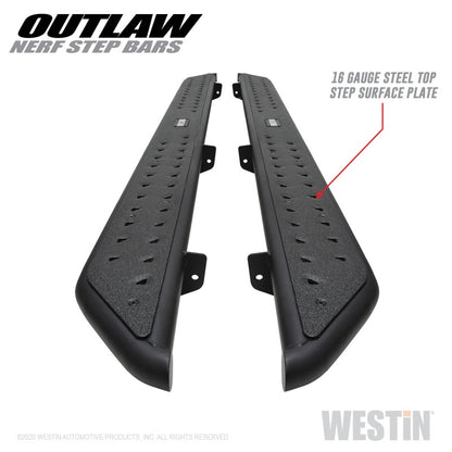 Westin WES Nerf Bars - Outlaw
