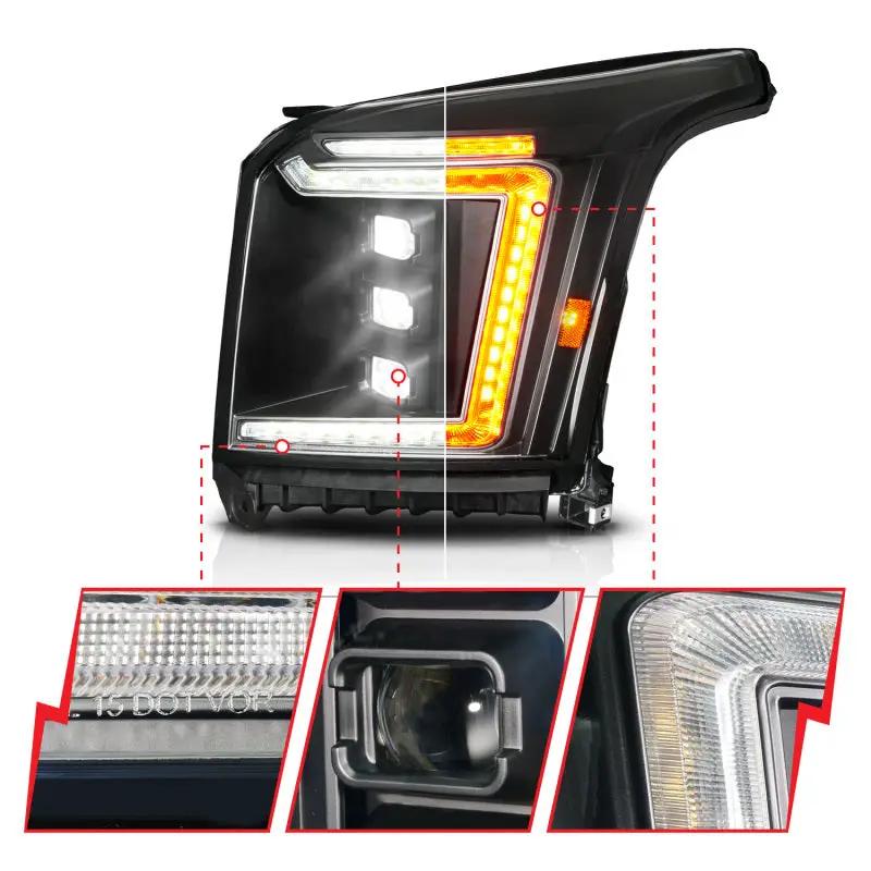 ANZO ANZ LED/Projector Headlights by ANZO