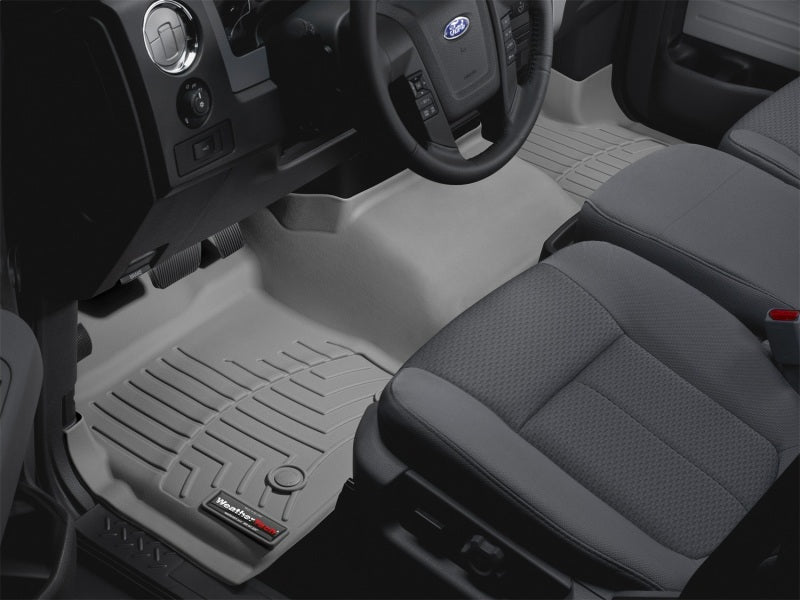 WeatherTech WT FloorLiner - Front - Grey by WeatherTech