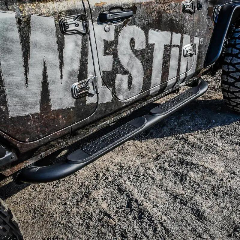 Westin WES Nerf Bars - Platinum 4 by Westin
