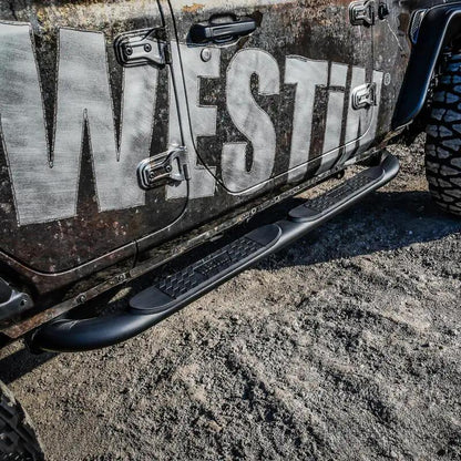 Westin WES Nerf Bars - Platinum 4 by Westin