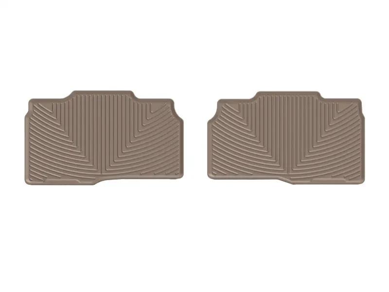 WeatherTech WT Rubber Mats - Rear - Tan by WeatherTech
