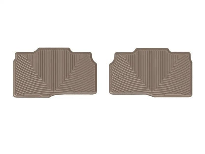 WeatherTech WT Rubber Mats - Rear - Tan by WeatherTech