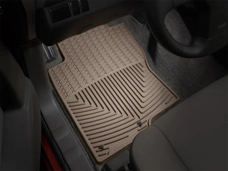WeatherTech WT Rubber Mats - Front - Tan by WeatherTech