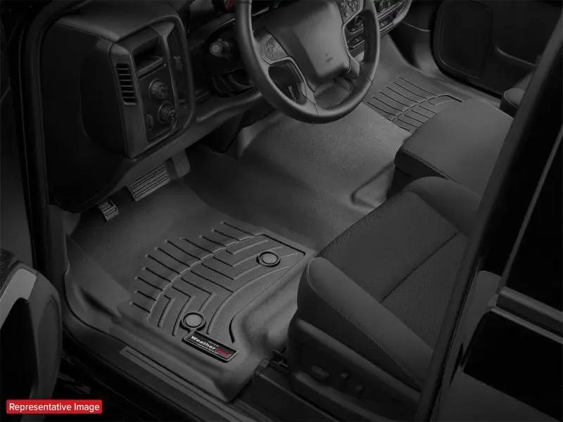 WeatherTech WT FloorLiner - Front - Blk by WeatherTech