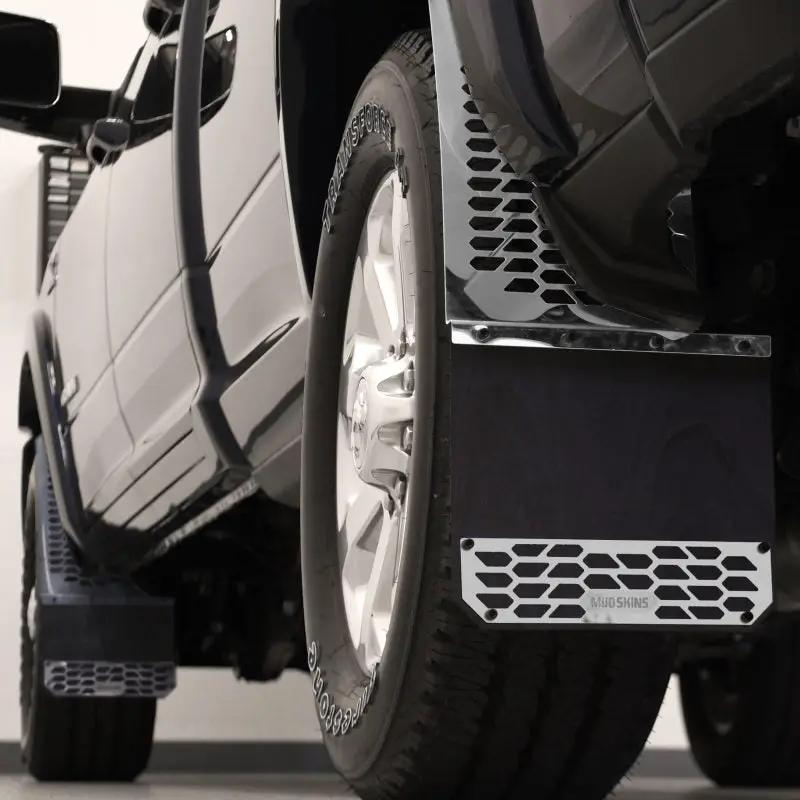 Putco PUT Mud Skins - Polished SS by Putco