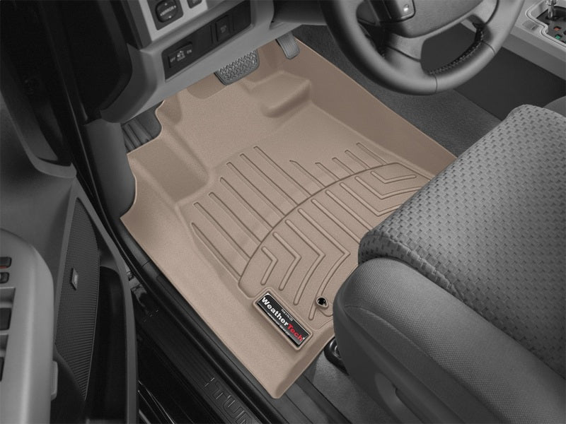 WeatherTech WT FloorLiner - Front - Tan by WeatherTech
