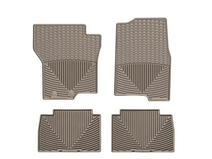 WeatherTech WT Rubber Mats - Rear - Tan by WeatherTech