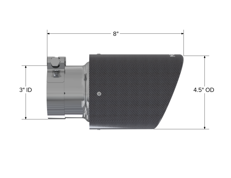 MBRP Univ Exhaust Tips Carbon by MBRP