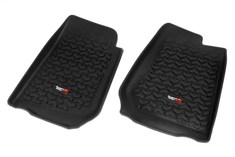 Rugged Ridge RUG Floor Liners - Black by Rugged Ridge