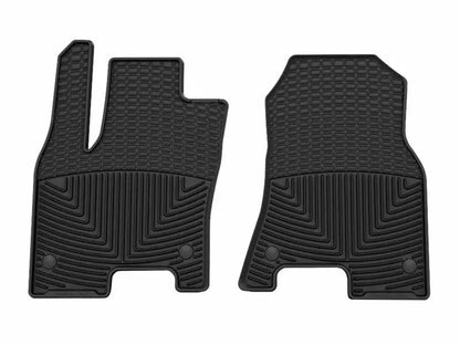 WeatherTech WT Rubber Mats - Front - Blk by WeatherTech