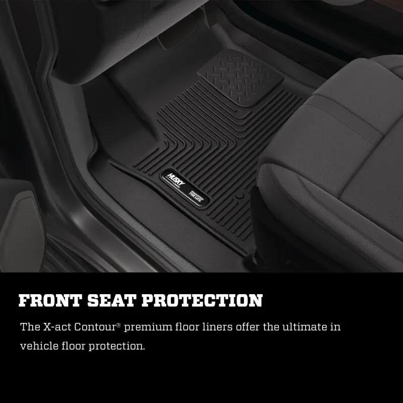 Husky Liners HL XAC - Rear - Black by Husky Liners