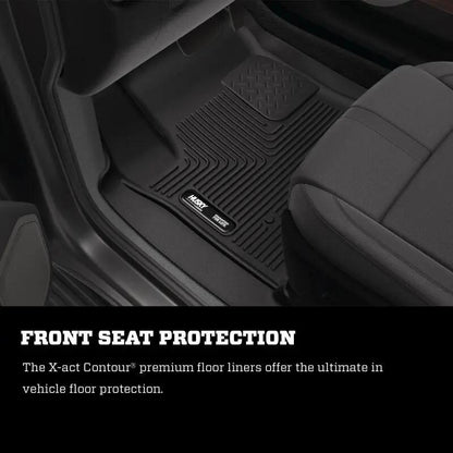 Husky Liners HL XAC - Rear - Black by Husky Liners