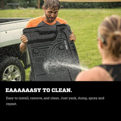 Husky Liners HL WB - Rear - Black by Husky Liners
