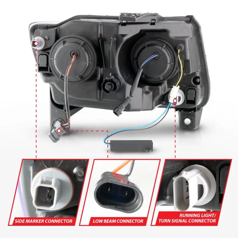 ANZO ANZ LED/Projector Headlights