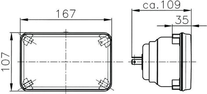 HELLA Twin Beam Lamp by Hella