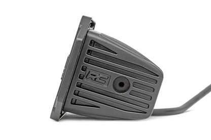 Rough Country 2 Inch Black Series LED Light Pods | Flush Mount | Amber DRL by Rough Country