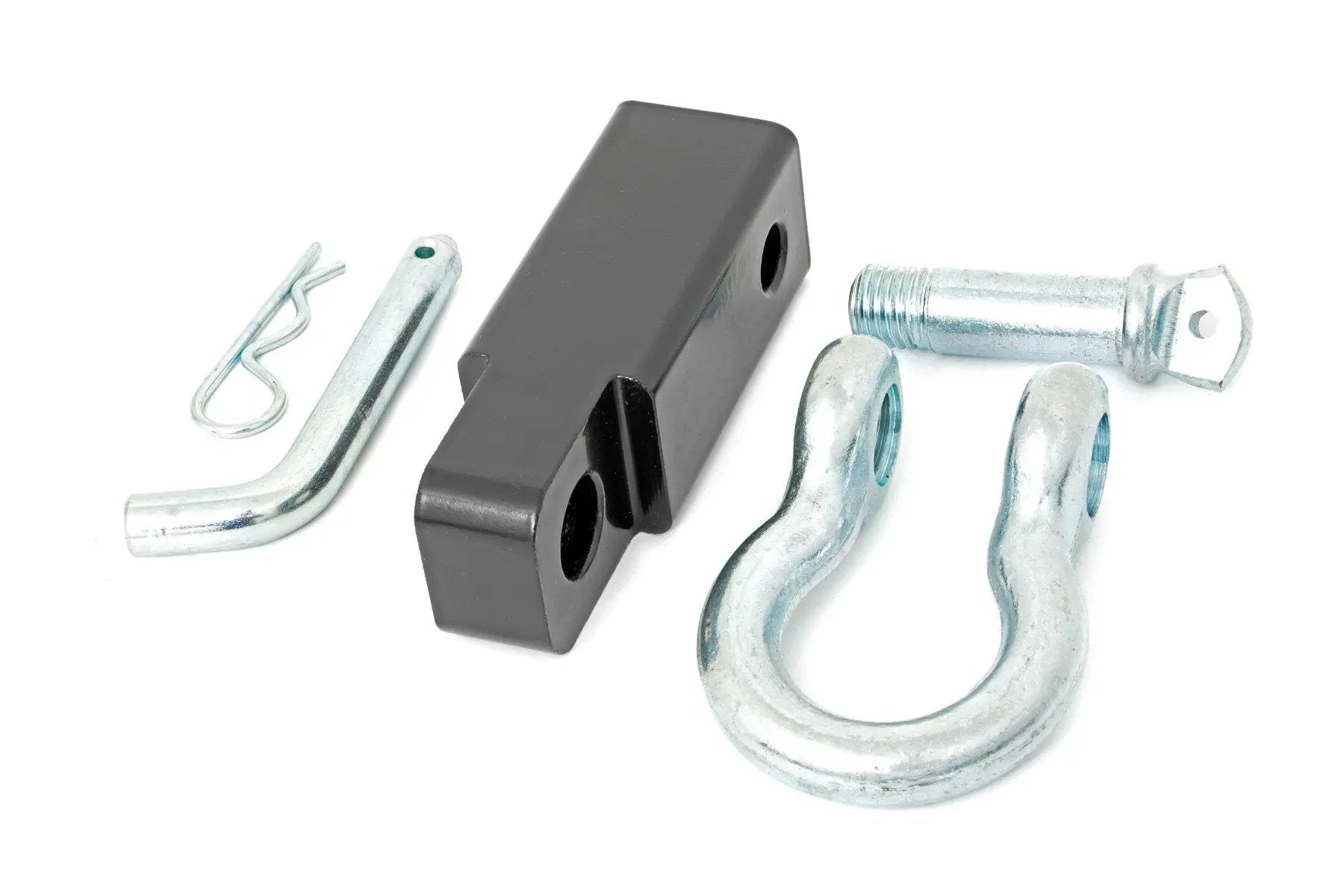 Rough Country 2 Inch Receiver | D Ring Shackle Kit W/ Pin by Rough Country