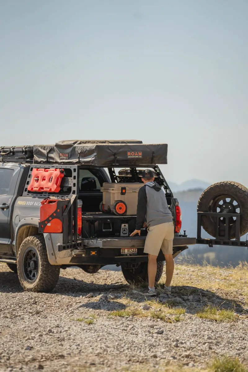 CBI Toyota Tundra Swing Arm Rear Bumper | 2014-2021 by CBI