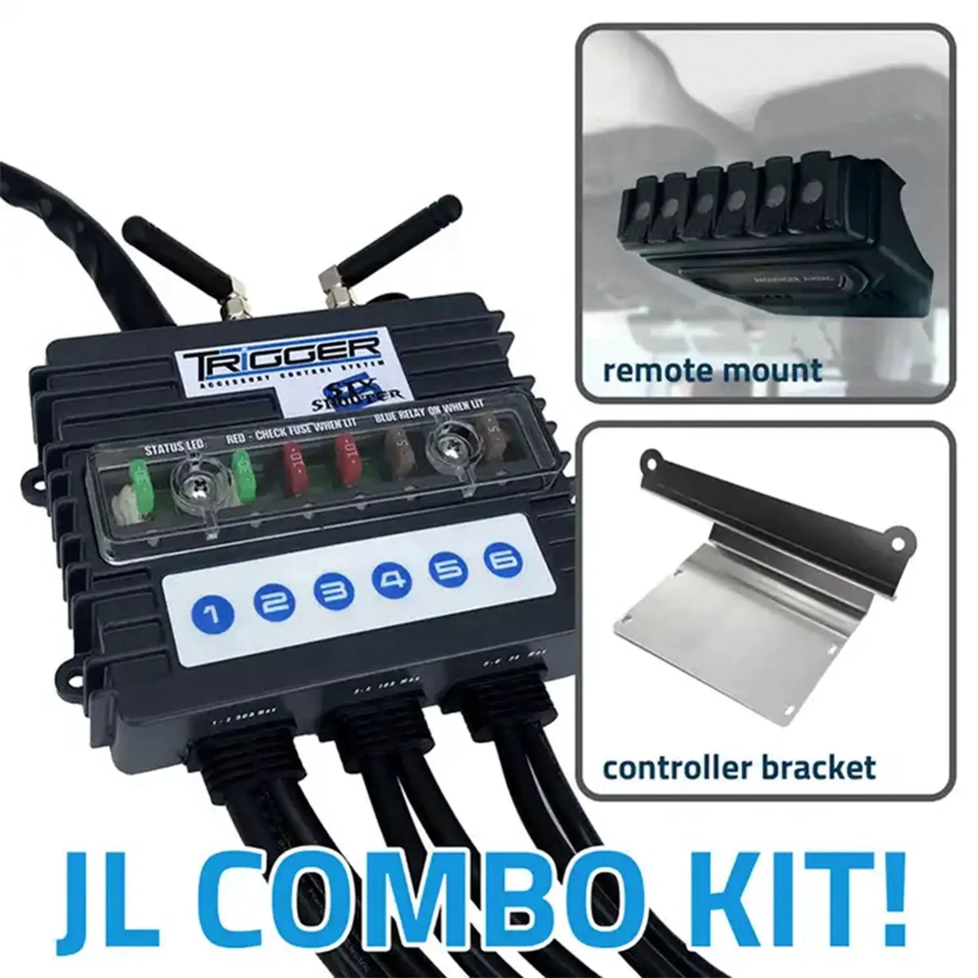 Oracle Lighting TRIGGER 6 SHOOTER Controller Integration Kit – Jeep JL/JT by Oracle Lighting