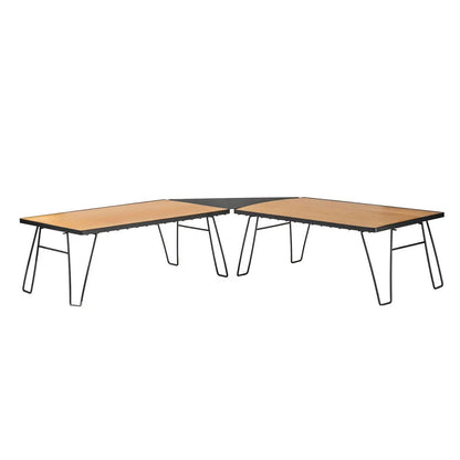 OVS Kick It Collapsable Camp Table - Wood Base & Storage Bag by OVS
